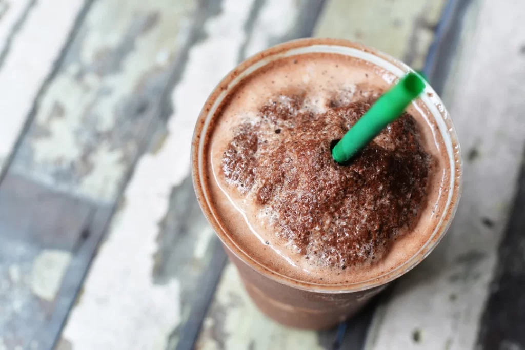 chocolate energy smoothie